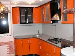 Кухня МДФ с ПВХ пленкой на заказ